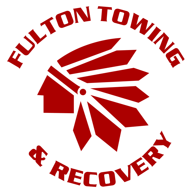 Fulton Towing And Recovery Logo Red